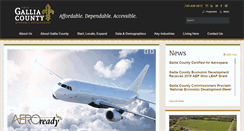 Desktop Screenshot of growgallia.com